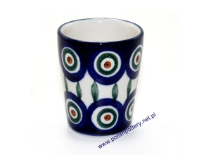 Kieliszek ceramiczny 0,04L dek. 54X Pawie Oko